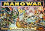 Man O' War games box cover - art by Geoff Taylor