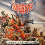 Wraith, album Danger Calling - Chaos Warrior art - art by Geoff Taylor
