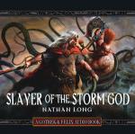 Slayer of the Storm God by Nathan Long  cover art by Geoff Taylor - art by Geoff Taylor